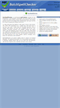 Mobile Screenshot of batchspellchecker.com