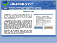 Tablet Screenshot of batchspellchecker.com